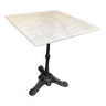 Table bistrot en marbre.