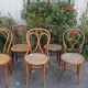 Series 8 mismatched bistro chairs