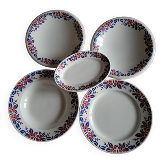 Sarreguemines tableware set