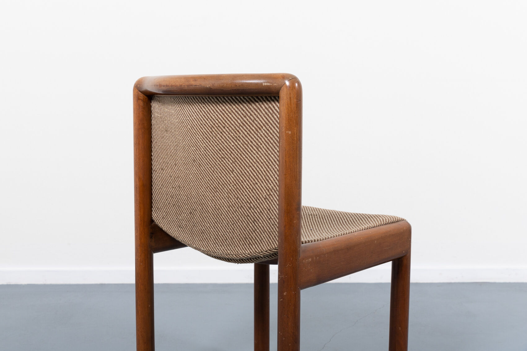 Set of 4 vintage Italian chairs 1970