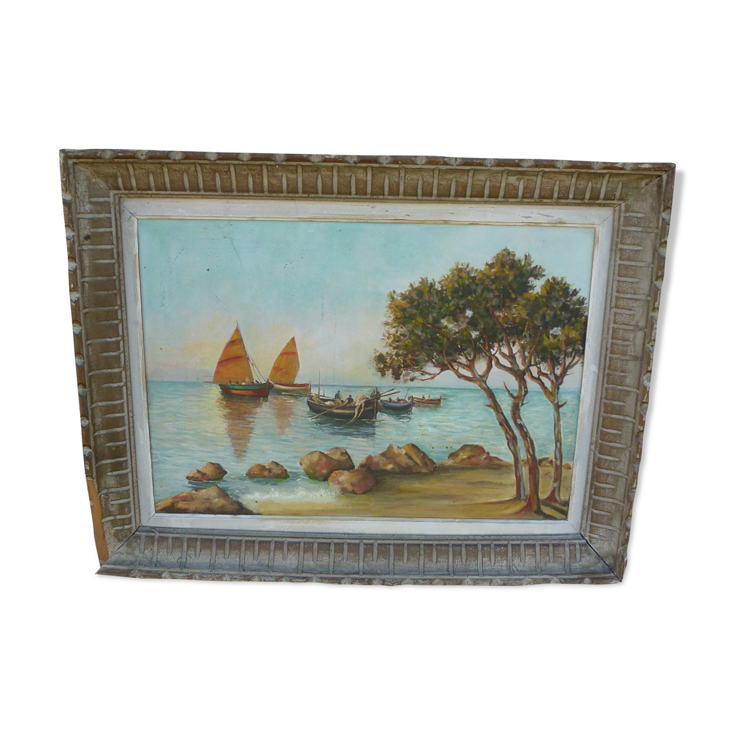 Seaside painting