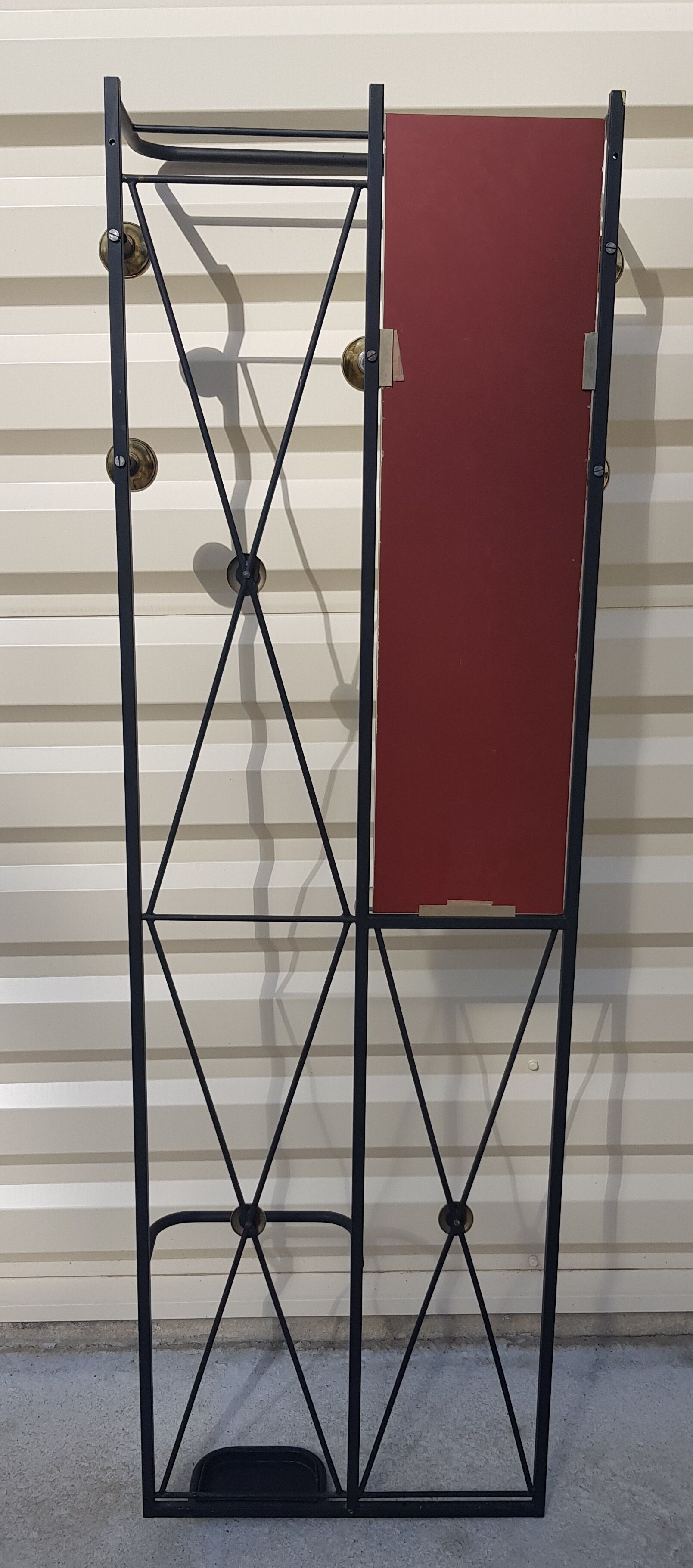 Porte manteau vintage 50-60 avec porte parapluie