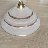 White and gold granite glass pendant light, portable lamp