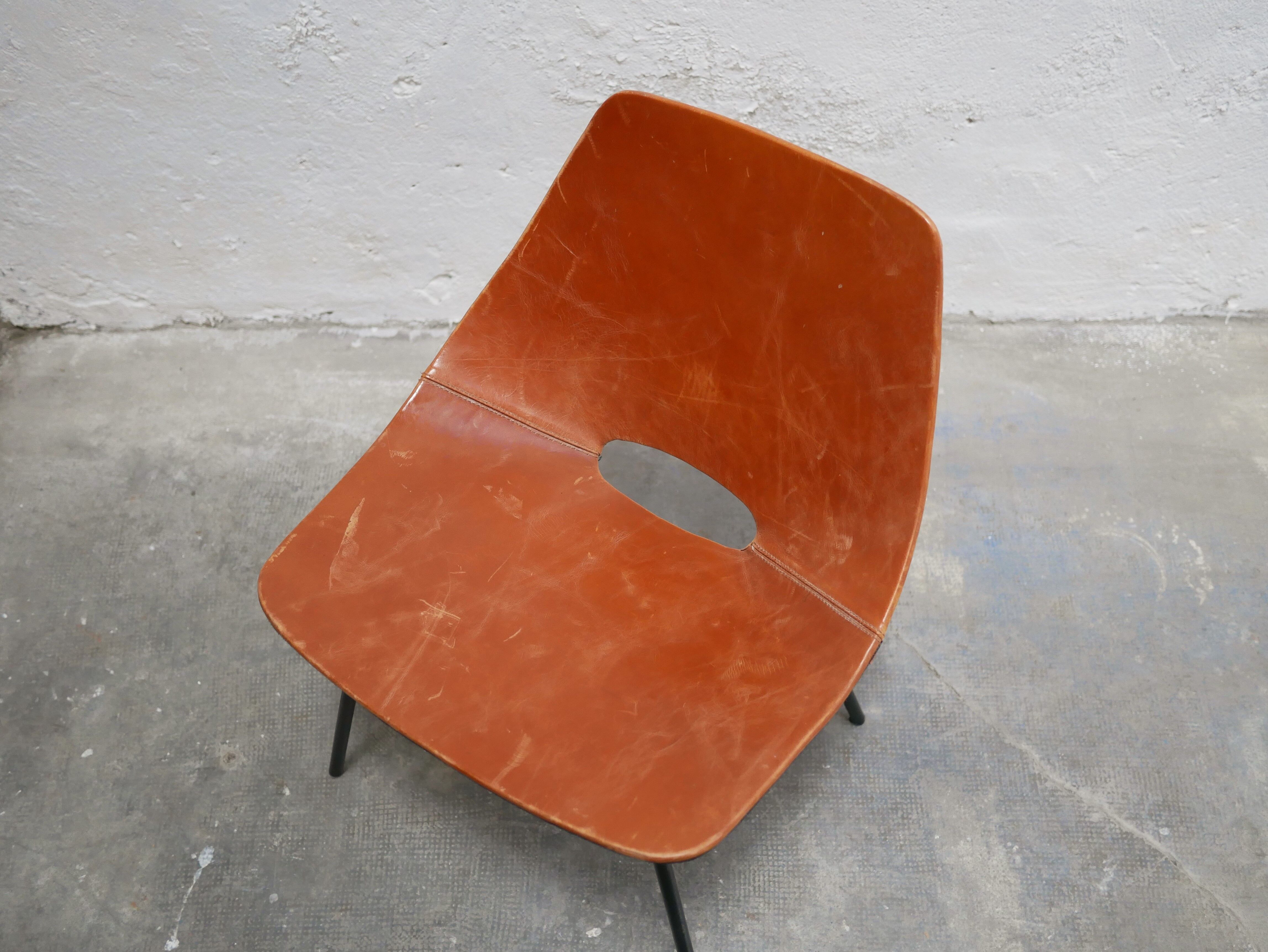Chaise Amsterdam par Pierre Guariche pour Maisons du Monde
