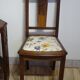 Art Deco chairs, French made by Robur, set of 2