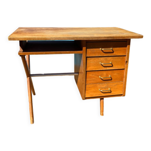 bureau vintage en bois