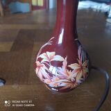 Vintage lamp flowers and fringes