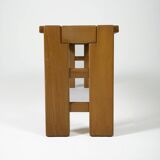 Solid elm bench, 1960s