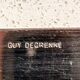 Housewife 24 cutlery stainless steel wooden sleeves Guy Degrenne