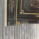 Support furniture In Blackened Wood of Napoleon III period
