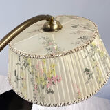 Floor lamp with table