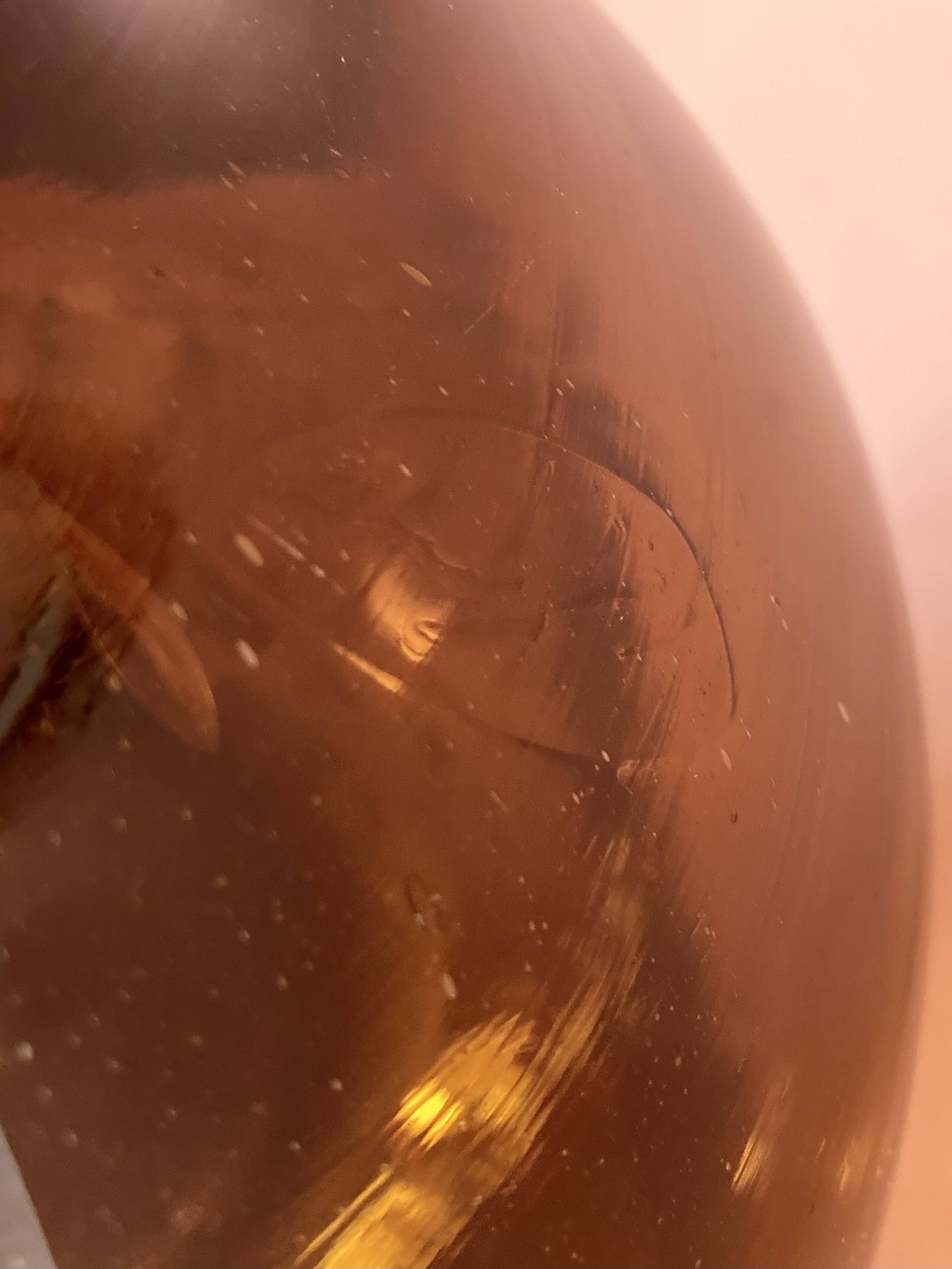 Amber demijohn from the end of 1800