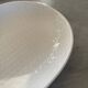 Gien white herringbone dish