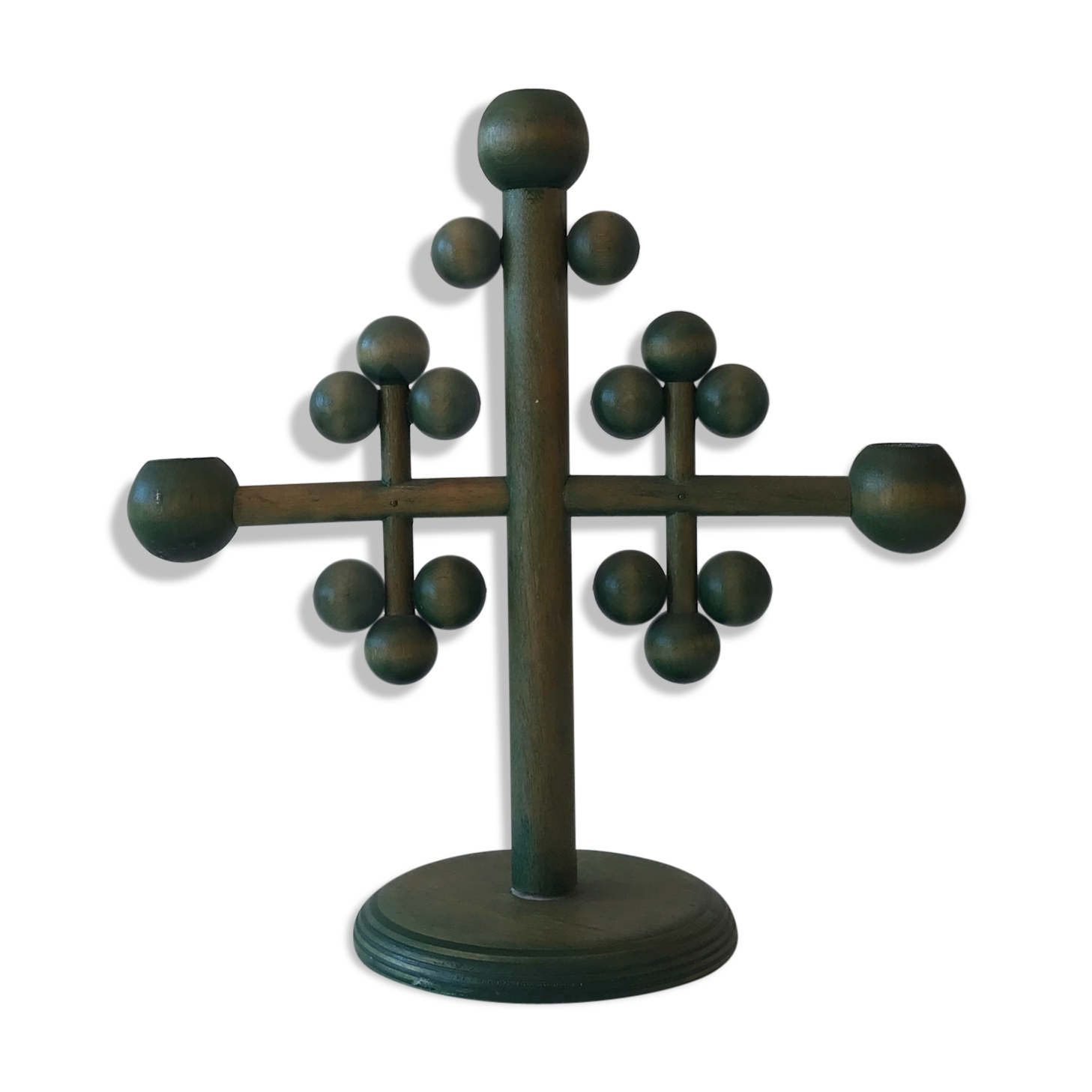 Finnish wooden candlestick