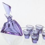 Moser Liqueur Set, 1920s, Bohemia