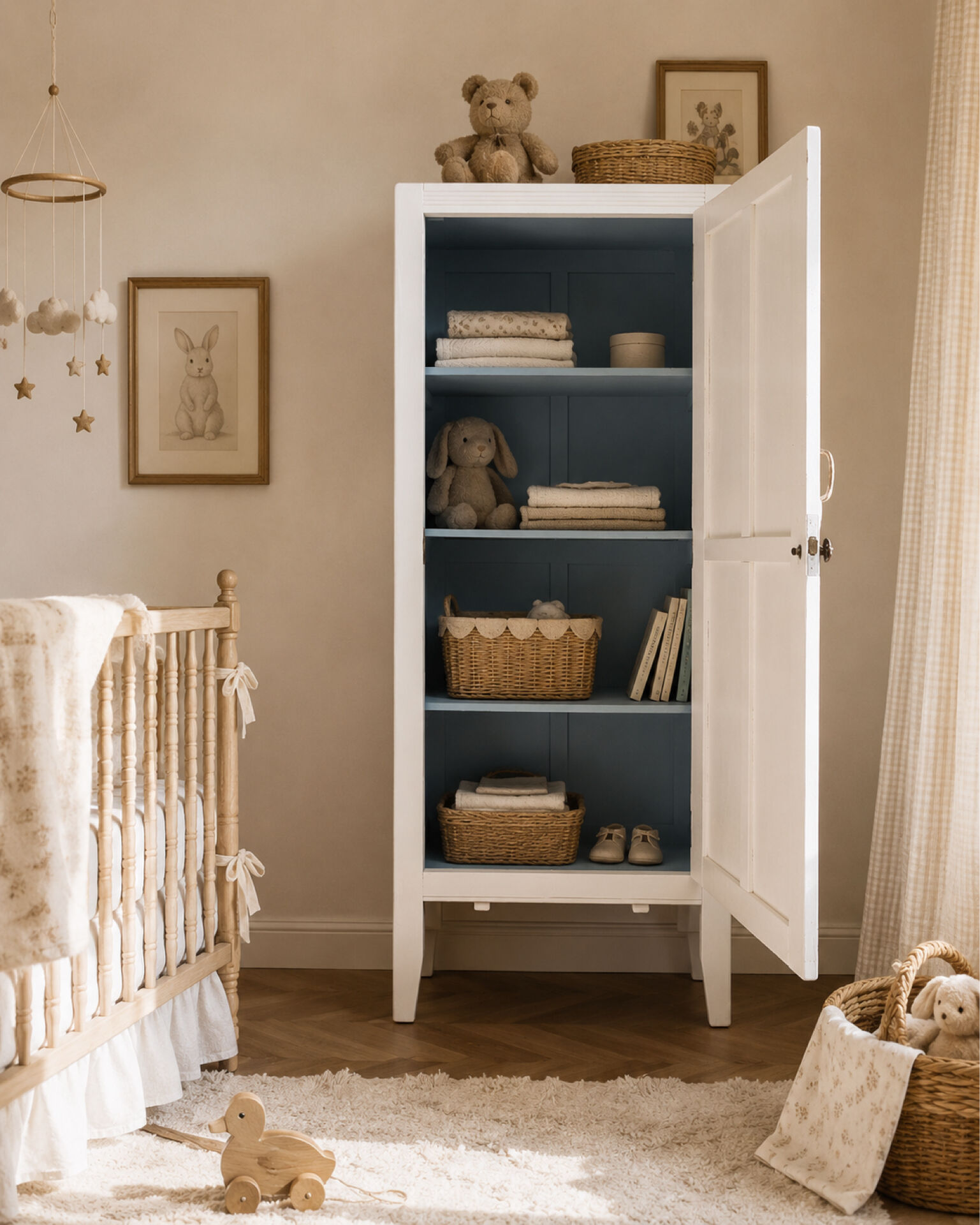 Armoire parisienne miniature ancienne