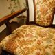 Antique Queen Anne Revival Carver Armchair with Floral Tapestry Upholstery