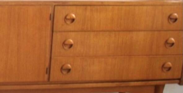 Vintage Scandinavian teak sideboard