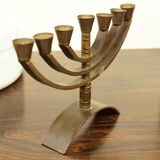 Bronze Menorah, made in Israel, 1970