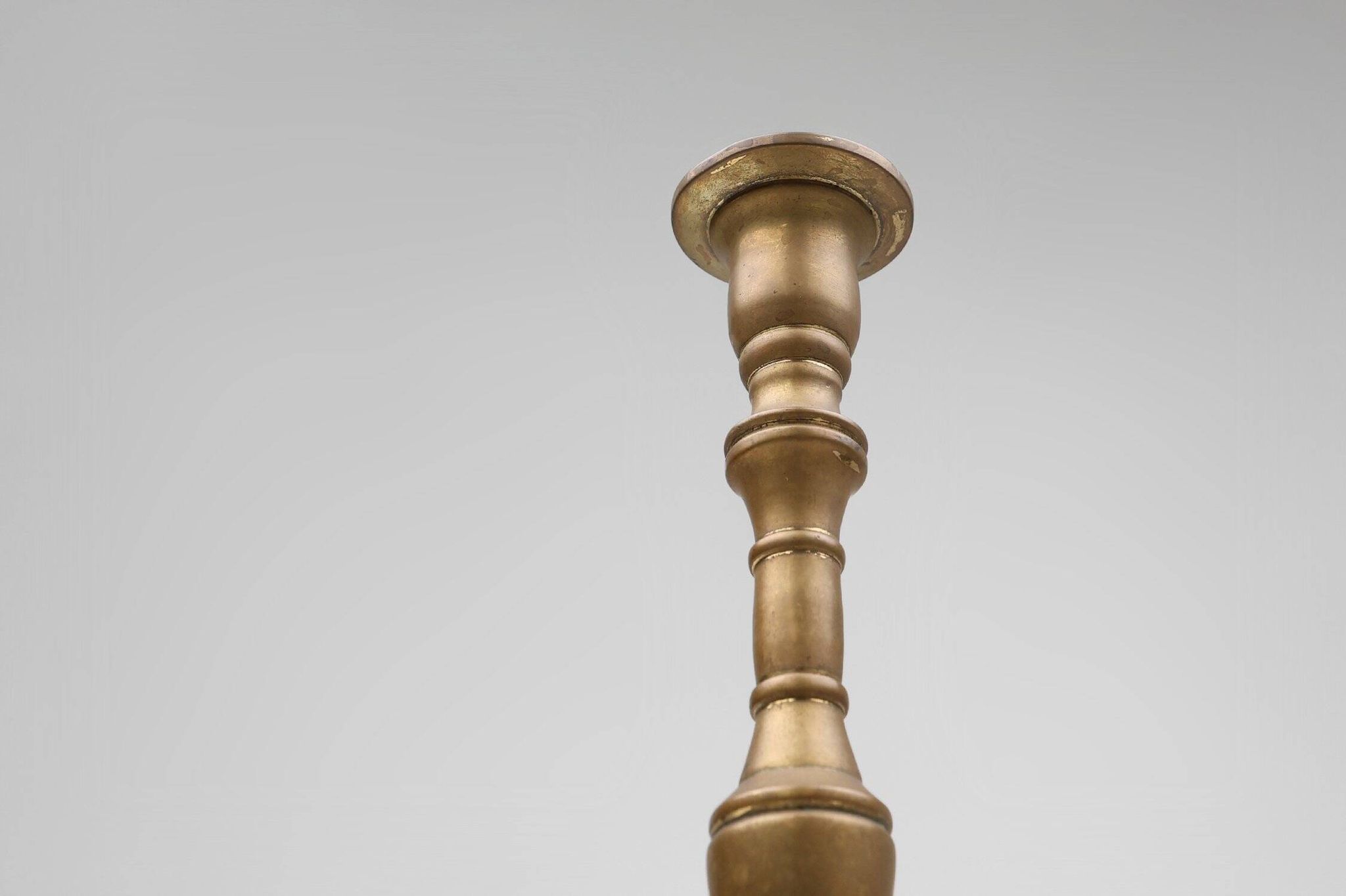 Antique French Candlestick in Bronze, 1890s
