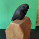 Pair of sculpted oak bookends – The Crow and the Fox