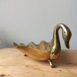 Empty Pocket Swan brass on foot
