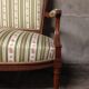 Salon Louis XVI sofa and pair of cabriolets