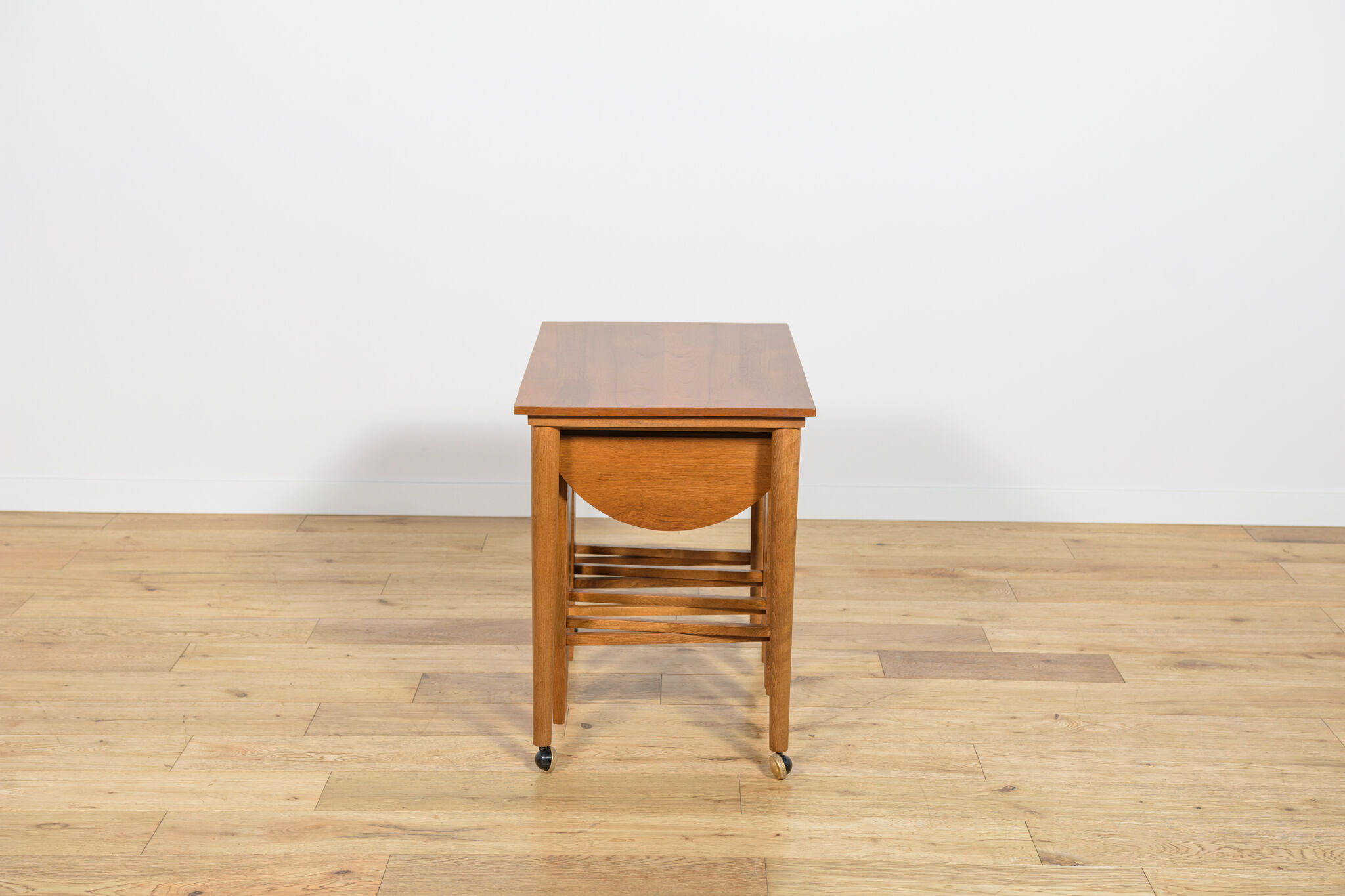 Mid-century Danish nesting tables by Poul Hundevad for Novy Domov, Czechoslovakia, 1960s, set of 5