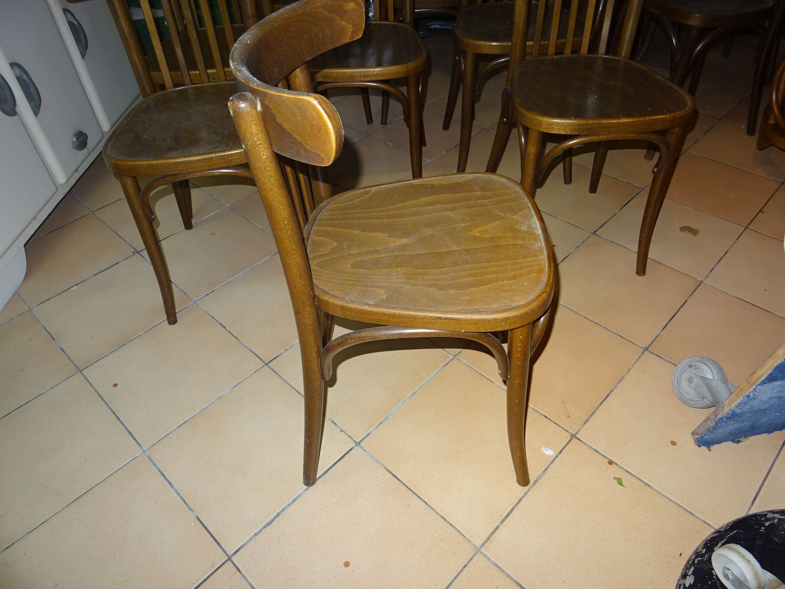 8 bistro chairs
