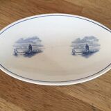 Pair of ravines, Dutch earthenware, early XX