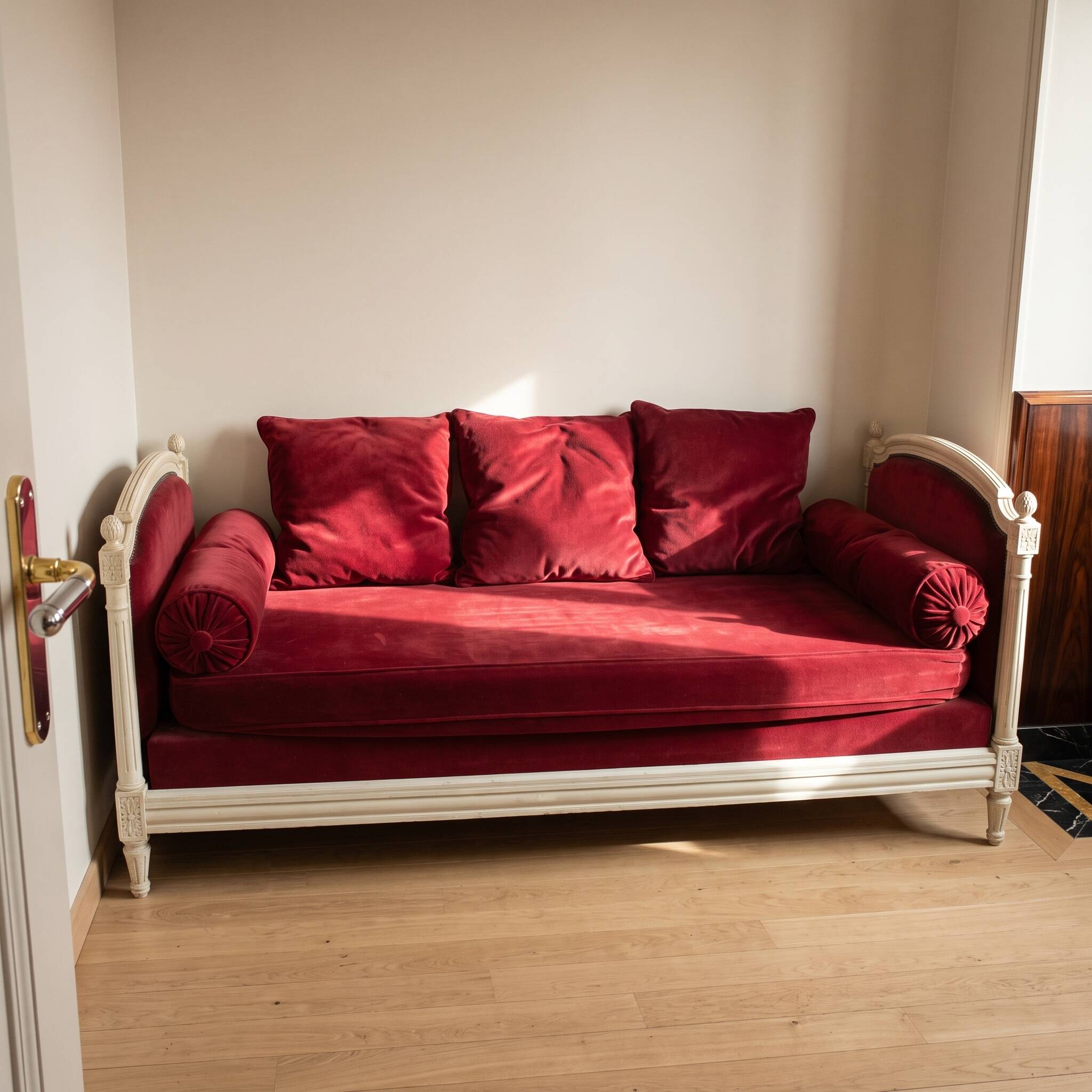 Art Deco style sofa bed