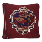 Vintage kilim cushion cover 43x43 cm
