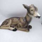 Large ceramic fawn or doe.