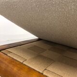 Pair of armchairs in solid lemon tree 1950