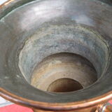 Copper fountain inside