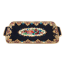 Ancien plat en faïence émaux de Longwy décor Renaissance par Maurice Paul CHEVALLIER