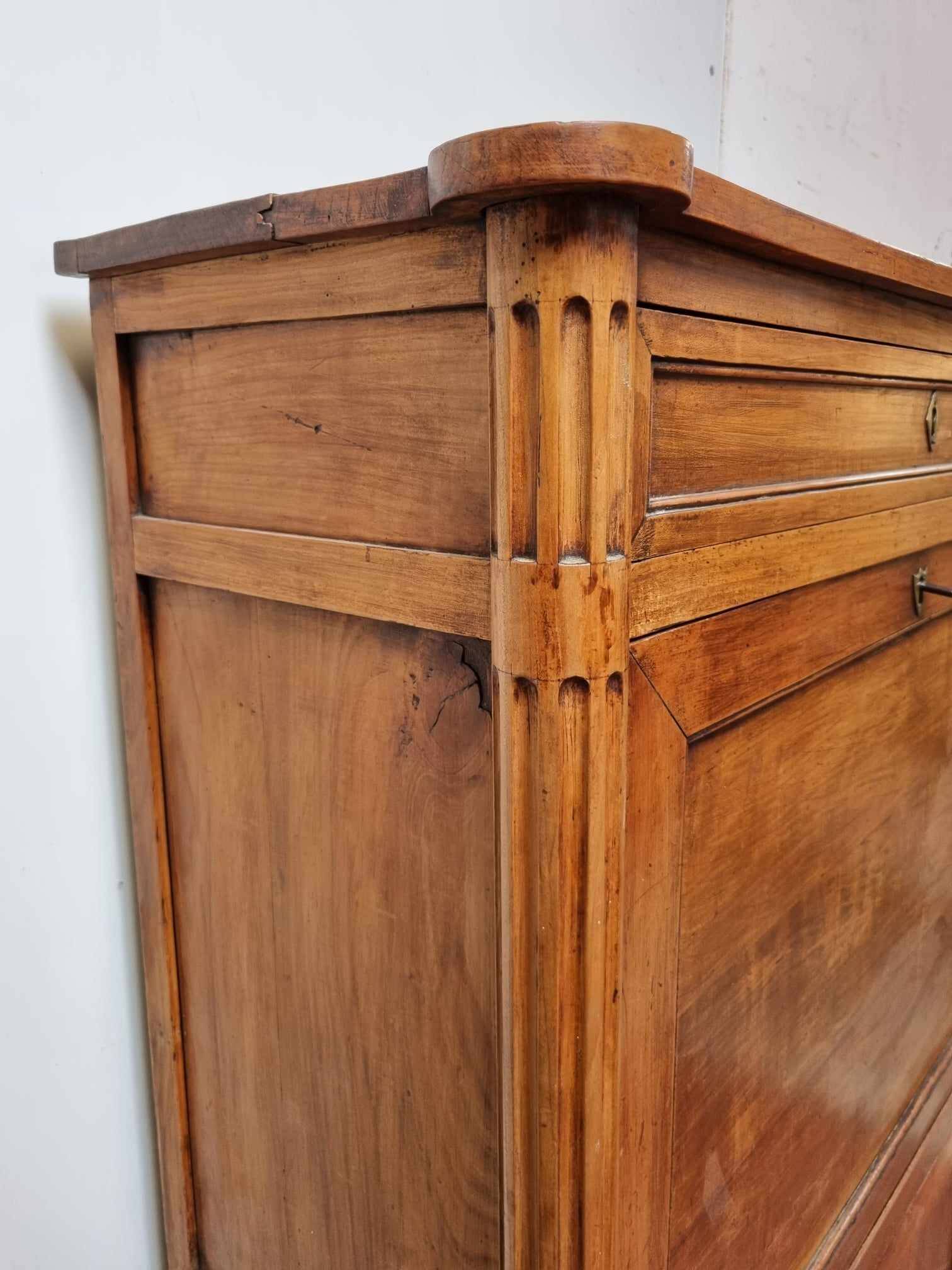 Cherry wood secretary