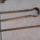 Bronze fireplace support and accessories