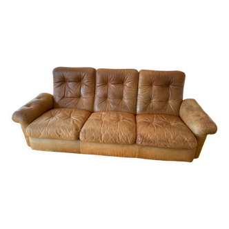 Vintage leather sofa