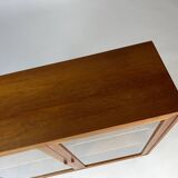 Danish teak display cabinet highboard Kristiansen vintage 60s