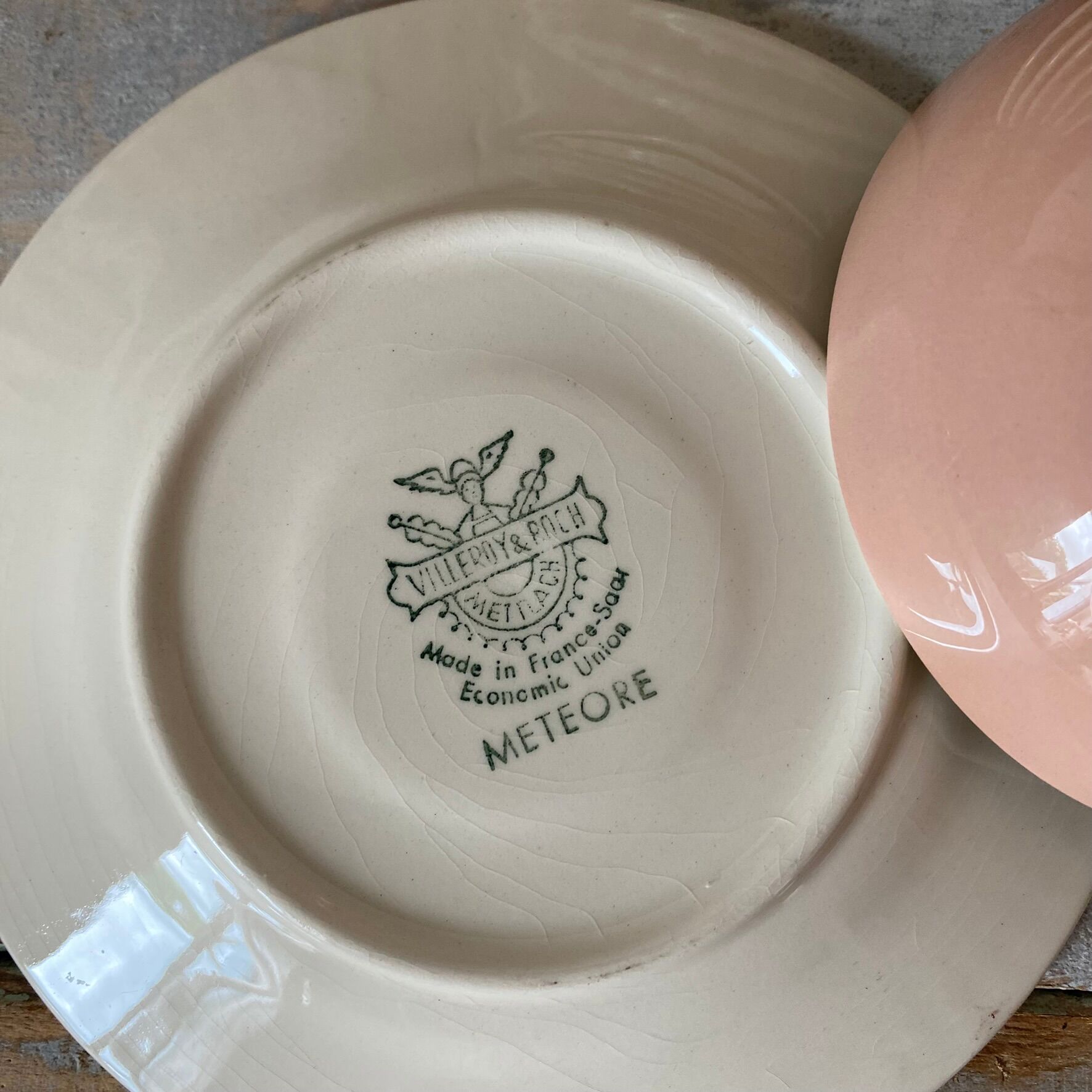 Ensemble de tasses et soucoupes  Villeroy et Boch