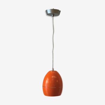 Orange pendant light