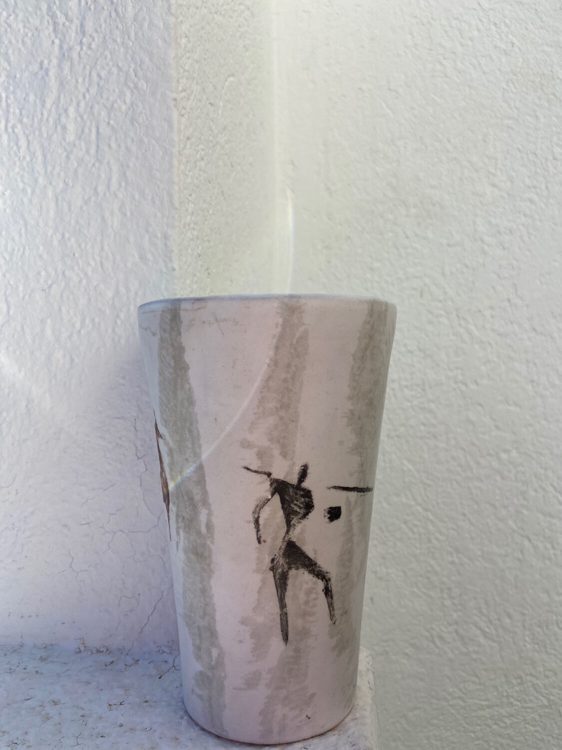 Vase en céramique, Austruy années 60