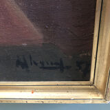 Painting 1957 "country bouquet"