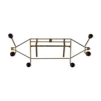Wall-mounted coat rack