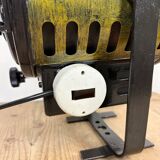 Vintage black theatre spotlight table lamp, 1960s