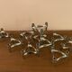 Set of 10 candle holders by Ceasar Stoffi and Fritz Nagel for Quist
