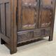 Small Breton wardrobe nineteenth in chestnut