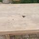 Solid wood farmhouse table, 220 cm long