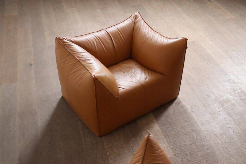 Le Bambole sofa and lounge chair by Mario Bellini for B&B Italia, 1970s